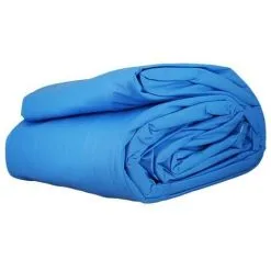 Gré Liner Piscine - Liner Uni Bleu Pour Piscine 6,10 M X 3,75 M X 1,32 M - 40/100e - Pour Rail D'accroche (non Fourni) De Gre