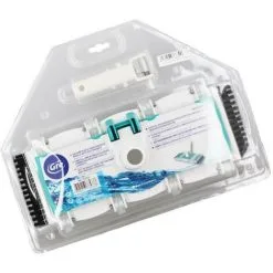 Gré Nettoyage Piscine - Tête De Balai 8 Roues + Brosses Latérales De Gre