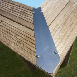 Gré Piscine Bois ORANGE 7,55m X 4,56m X H : 1,46m -Grès Soldes 53561098 4