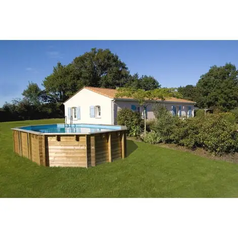 Gré Piscine Bois VERMELA 6,72m X 4,72m X H: 1,46m 1 Gré Piscine Bois VERMELA 6,72m X 4,72m X H: 1,46m