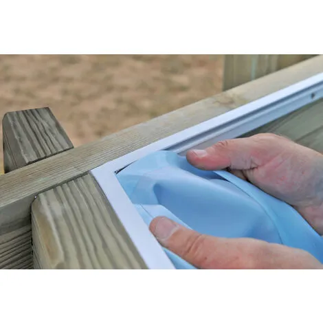 Gré Piscine Bois VERMELA 6,72m X 4,72m X H: 1,46m 3 Gré Piscine Bois VERMELA 6,72m X 4,72m X H: 1,46m – Image 3