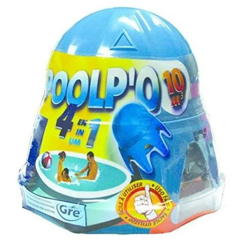 Gré Traitement Mensuel Eau De Piscine Entretien 4en1 POOLP'O Piscines Avec Ou Sans Filtration Spa 1 Gré Traitement Mensuel Eau De Piscine Entretien 4en1 POOLP'O Piscines Avec Ou Sans Filtration Spa