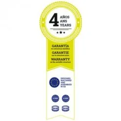 Piscine Acier Gré Ronde Louko Ø 370 X 122 Cm - Filtre à Sable - Bleu -Grès Soldes 55284431 4