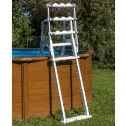 Gré Escalier Pour Piscine Hors-sol 2x4 Marches De Sécurité -Grès Soldes 55284464 4