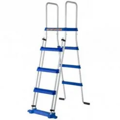 Piscine Acier Gré Ovale Haiti 634 X 399 X H.132 Cm - Filtre à Sable - Bleu -Grès Soldes 55284690 5