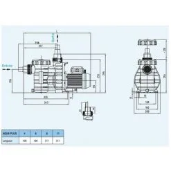 Gré Couvercle Complet Pour Pompe P-AP -Grès Soldes 57951586 3