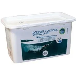 Gré Chlore Galets 4 Fonctions Spécial Liner 1 Kg. Gre