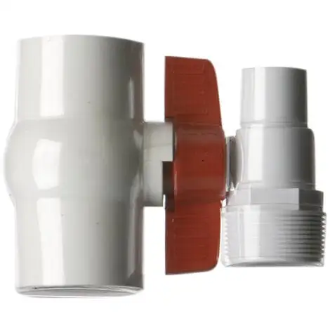 Kit Vanne 1/4 De Tour + Embout Cannelé Ø 38 Mm - Gré 1 Kit Vanne 1/4 De Tour + Embout Cannelé Ø 38 Mm - Gré